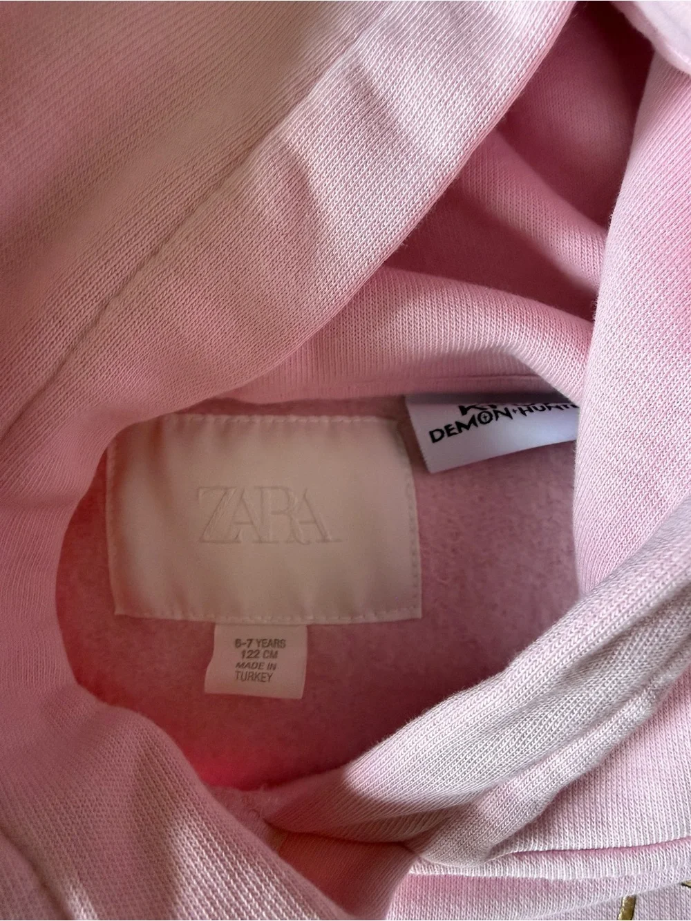 Zara Girls KPop Demon Hunters Golden Tour Hoodie 6/7 - Picture 3 of 4